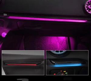 SJC Upgrade - Éclairage ambiant RGB pour voiture 64 couleurs pour <span class=keywords><strong>Audi</strong></span> <span class=keywords><strong>A3</strong></span>/S3 V8 2013-2017 - Éclairage intérieur - Accessoires décoratifs LED pour voiture - Product Image 5