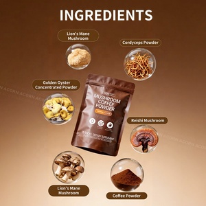 ACORN Café Orgânico Instantâneo 6 em 1 com Mistura de Cogumelos, Reforço Imunológico, Café de Cogumelo Lion's Mane e Reishi - Product Image 2