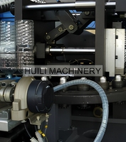 Machine de soufflage de bouteilles en plastique PET avec PLC et composants, haute productivité, moulage par étirage-soufflage
