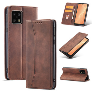 Étui en cuir PU fait main à motif animal pour Aquos Sense9/ pour <span class=keywords><strong>S2</strong></span>/Wish 5 avec béquille magnétique - Product Image 1