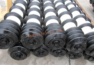 Лидер продаж, запасные части для ленточного конвейера, резиновые кольца, направляющий диск, обратный ролик - Product Image 4