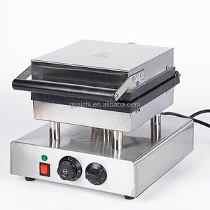 Máquina para hacer waffles belgas, equipo comercial para aperitivos, <span class=keywords><strong>2</strong></span> placas, antiadherente - Product Image 5