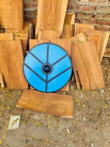 Escudos Vikingos de Madera Industriales Hechos a Mano - Tamaño/Color/Logotipo Totalmente Personalizables, OEM/ODM Disponible, Opción de Alta Calidad para DIY - Product Image 3