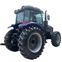 Traktor Pertanian Besar 200HP Buatan Pabrik Cina/Traktor Mini Pertanian Kecil untuk Pertanian Kompak, Pengalaman Manufaktur 20 Tahun