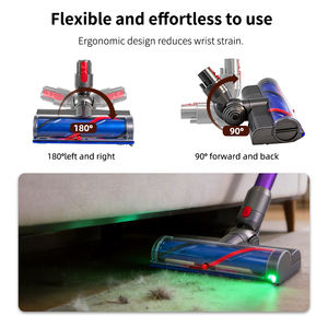 Cepillo para Aspiradora con Luz LED Compatible con <span class=keywords><strong>Dyson</strong></span> V7 V8 V10 V11 <span class=keywords><strong>V15</strong></span>, Cabezal de Cepillo para Pisos Duradero para una <span class=keywords><strong>Limpieza</strong></span> Eficiente - Product Image 4