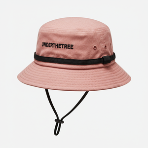 Sombrero de pescador de algodón de diseñador con parche bordado, sombrero de pescador con hilo de ala ancha, sombrero de cubo de playa al aire libre de moda Unisex - Product Image 6