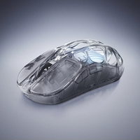 Nouvelle arrivée 2026, souris de jeu sans fil Mercury X Air 8KHz PAW 3950 PC RGB 5 modes personnalisés