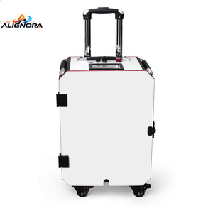 Machine de nettoyage au laser pulsé portable 300W 500W pour la rouille, la peinture, le bois - pour l'acier inoxydable, l'aluminium, facile à transporter - Product Image 1