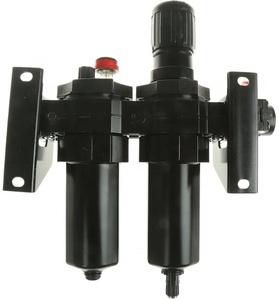 BL64-601 3/4 FRL, Automatic Drain, 40um Filtration Size - With <b>Gauge</b> - Product Image 2