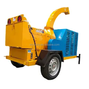 Electric tree stump dry and wet root crushing/multifunctional pepper branch crushing/1 meter white bark pine crushing equipment