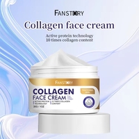 Crème Visage Végane Bio au Collagène avec Niacinamide & Vitamine C Anti-rides, Éclaircissante & Anti-âge pour Usage Domestique