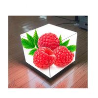 Écran vidéo publicitaire LED Cube Yake pour centre commercial, extérieur/intérieur, couleur pleine, P2.5, 1000 cd/m, certifié CE, garantie 5 ans