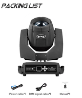 230W BSW DMX512 17 Gobos 14 Couleurs 16 Prismes Atomisation Effet Stroboscopique Spot Lumière Tête Mobile Faisceau Lumineux pour Party DJ Disco