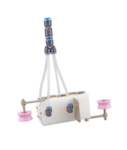 בשלב אחד גבוה לחץ מים מייבש מפוח אוויר מדחס משמש פלסטיק extruders עם פורצלן עין חוט כבל קו - Product Image 4