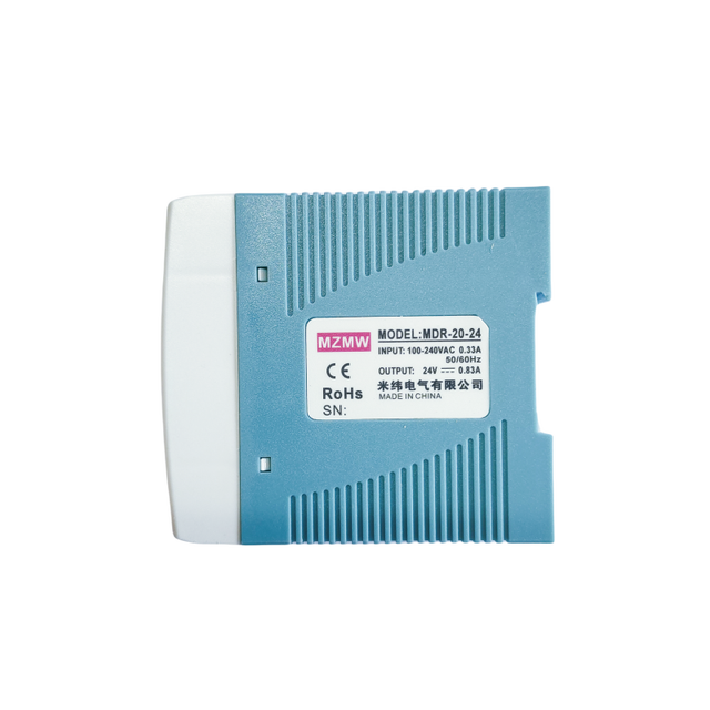 MZMW MDR 20W 5V 12V 24V 100-240VAC Ac Dc CCTV LED Industrial Control System Din-Rail SMPS Din Rail Switching Power Supply Unit