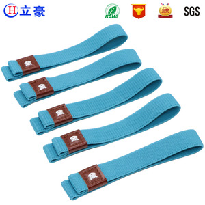 Correas Elásticas Lihao Naranja y Azul Cielo de Poliéster Estilo Moderno para Lonchera, Diadema y Banda para el Sudor - Product Image 2