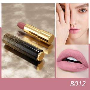 Nuovo bastoncino cremoso di lusso a lunga durata rossetto nudo opaco <span class=keywords><strong>e</strong></span> impermeabile senza glutine per labbra per trucco <span class=keywords><strong>e</strong></span> bellezza - Product Image 4