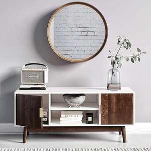 Meuble TV pour salon, rangement, fabrication sur mesure, support TV au sol - Product Image 6