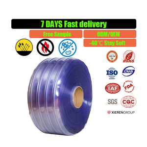 Rollo <span class=keywords><strong>de</strong></span> Cortina <span class=keywords><strong>de</strong></span> PVC Multirranurada <span class=keywords><strong>de</strong></span> Fábrica China <span class=keywords><strong>para</strong></span> Aplicaciones Industriales en Cámaras Frigoríficas y Almacenes - Product Image 5