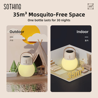 Lampe anti-moustiques LED électronique de haute qualité, puissante, avec minuterie 2/4/8h, affichage numérique de la puissance, suspendable