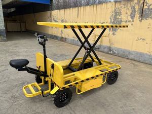 <span class=keywords><strong>Carrello</strong></span> Elettrico da Magazzino <span class=keywords><strong>con</strong></span> Piattaforma e Ringhiera, Prezzo di Fabbrica - Product Image 1