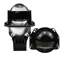 Projecteur Bi-LED P30 3 pouces 65W par ampoule avec kit de lentilles xénon mini H13 12V Nouveau 6000K
