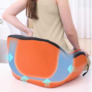 Heating Electric Shiatsu <b>Rolling</b> Vibration & Air Bag Rubbing <b>Massage</b> Cushion <b>for</b> Body Targeting Buttocks and Back - Product Image 5