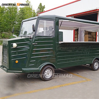 Camion de nourriture de collation de Shimao Oriental approuvé ce ou DOT camion de burger camion de nourriture de foo mobile à vendre