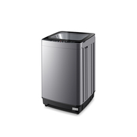 100B 10kg Single Tub Washing Machine with Tempered Glass Top, 450W Low Power & Auto Dose Washer