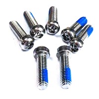 Vente en gros M5 & M7 finition oxyde noir vis Torx de sécurité goupille à tête bouton de Chine