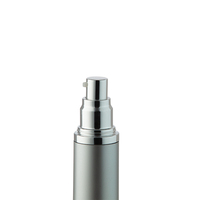 Flacon vide personnalisable en plastique mat dépoli sans air pour cosmétiques, emballage de beauté, soins de la peau 15ml/30ml/100ml