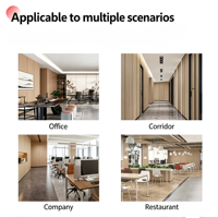 Panel de Pared de Madera con Chapa de Bambú, Panel de Pared de PVC Flexible con Fibra Compuesta, Paneles de Pared Decorativos Coextruidos para Interiores