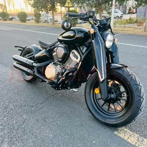 <span class=keywords><strong>Benda</strong></span> Napoleon 450 Golden Gira Cruise Prince Locomotive Black Riding 500 Harley1 Moto Retrò con Motore a V Raffreddato ad Acqua - Product Image 5