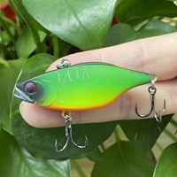 FISCHLIPPLOS VIBRATION 60mm 11.6g Tiefsee Langwerfen Bassköder VIB Spinner Lärm VIB Köder Trolling Angelekäder