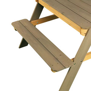 โต๊ะไม้สำหรับปิกนิกในสวนสำหรับเด็กเฟอร์นิเจอร์ลานบ้านโต๊ะปิกนิกไม้สำหรับเด็ก - Product Image 4