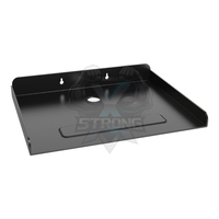 Support d'étagère mural fixe pour routeur Set Top Box 295x210mm Taille Acier laminé à froid Support mural universel pour lecteur DVD
