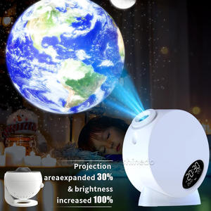 Proyector de Galaxia 13 en 1, Luz Nocturna RGB de <span class=keywords><strong>Estrellas</strong></span>, Música BT para Dormitorio, Control Remoto para Niños, Planetario, Proyector Espacial, Reloj Despertador - Product Image 4