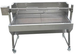 Asador Spartan Spit Pig Roaster de 1500 mm, Grande, de Acero Inoxidable, para Barbacoa - Product Image 6