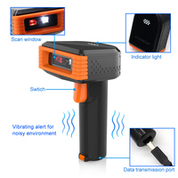 GTCODESTAR Marqueur à balayage haute vitesse X-33345 pour téléphone portable Qr code Payment Wireless Image Barcode Scanner