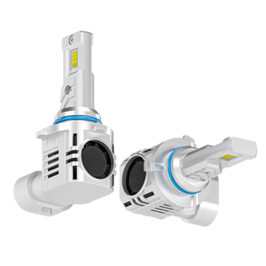 High Power 9005 9006 HB3 HB4 9012 LED Headlight Bulb Bright Cooling Fan Plug Play Automotive Upgrade Halogen Replacement Unit - Product Image 1