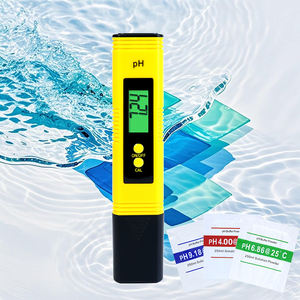 <span class=keywords><strong>PH</strong></span>-mètre numérique automatique 0.01 avec 3 sacs de <span class=keywords><strong>poudre</strong></span> d'étalonnage moniteur de test de qualité de l'eau en plein air <span class=keywords><strong>piscine</strong></span> d'aquarium - Product Image 1