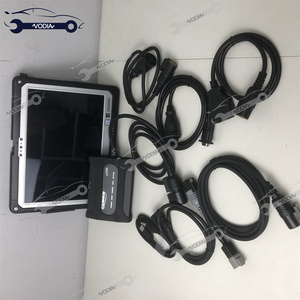 For Doosan Diagnostic Tool Excavator Forklift Engine Fault Detector Interface DDT SCR DPF DCU ECU Scanner and cf33Tablet - Product Image 2