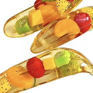 Transparent Fruit Gummy Toy Jelly <b>Fidget</b> Toy Candy Shape Stress Relief Novelty Gift - Product Image 6