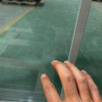 Ventana Abatible de Vinilo Blanco de Gran Tamaño con Una Sola Hoja, Apertura Lateral, con Rejillas Entre Vidrios y Mosquitera Permanente de Fibra de Vidrio, Precio de Fábrica