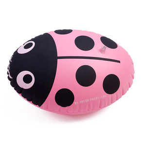 Flotador de natación con diseño de escarabajo, doble cámara de aire, juguete acuático inflable para niños y adultos, diseño de dibujos animados novedoso, material de PVC - Product Image 4
