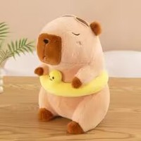 Cartoon Capibara Pluche Speelgoed Serie Kussen Dolfijn Pop 12 Inch Pluche Speelgoed Fabriek Dieren Gevulde Poppen Pluche Kussens Feestdag Cadeau