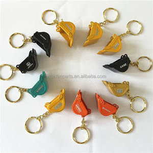 Portachiavi a Forma di Escavatore, Catena Portachiavi con Benna per CAT, Komatsu, Hitachi, Kobelco - Product Image 5