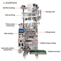 Machine d'emballage pour sachets de lait de soja liquide, sauce tomate, pulpe de fruits, confiture, jus