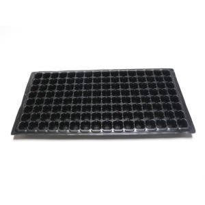 Plateau de croissance de légumes à 128 trous, plateau de démarrage pour semis de serre, de couleur noire, bon marché, vente en gros - Product Image 6