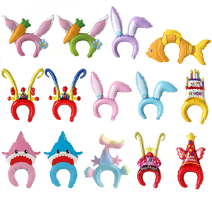 Ballons en aluminium miniatures en gros, en forme d'animaux, <span class=keywords><strong>avec</strong></span> baguettes, pour les cadeaux de fête d'<span class=keywords><strong>anniversaire</strong></span> <span class=keywords><strong>des</strong></span> enfants et les remplisseurs de sacs cadeaux - Product Image 3